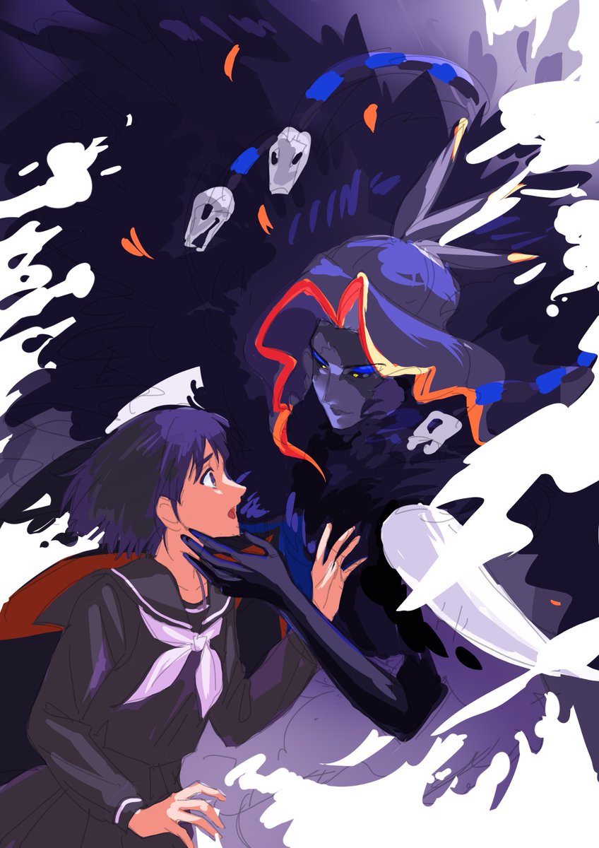 arumiart's tweet photo. Not sure if I’ll finish it… https://t.co/UEyxfAvlut