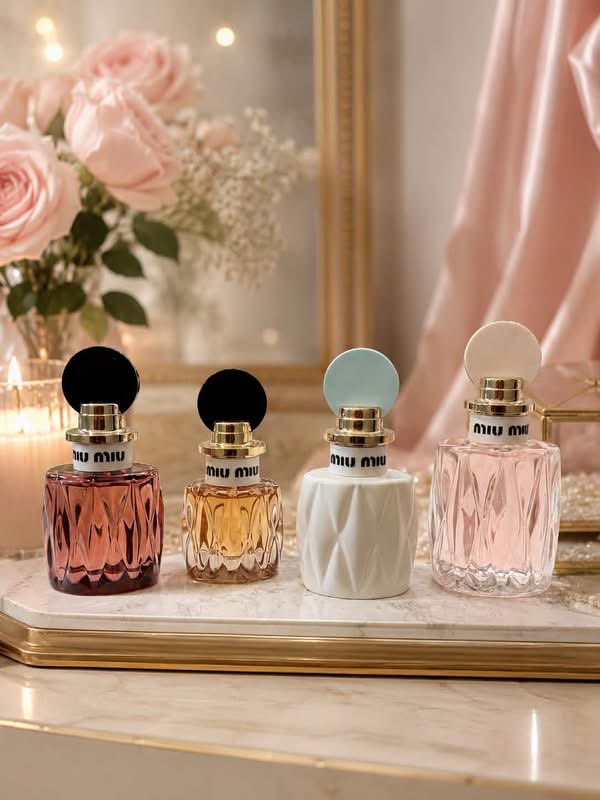 layxsnv's tweet photo. A new baddie has entered the collection and she smells sooo good!! Another hit Miu Miu 💐 https://t.co/HETdK2waWk