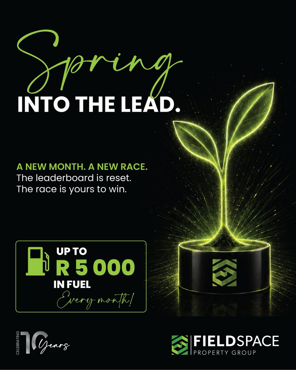 FieldspaceProp's tweet photo. 🌱 New month. New race.

The September leaderboard is reset and everyone starts from the same place.

Now it’s time to spring into the lead. 👀

Check in at every viewing. Climb the rankings. Fuel your pipeline.

#Fieldspace #BrokerCheckIn #FuelYourPipeline #Leaderboard https://t.co/iQa0fKwjDv