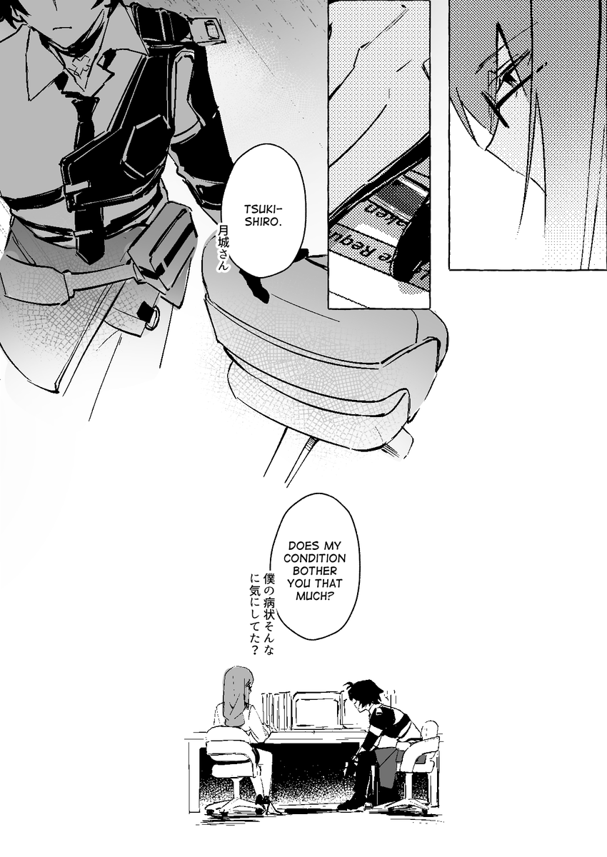 lyrieeeee's tweet photo. Harumasa hid his illness from the team, and I wonder how Yanagi felt after considering that she's the one working on helping him get it approved
We saw her crash out over Miyabi back in 1.4 too...
*contains spoilers for Harumasa's agent story
*not ship (4/13)
#zzzero #zzzcreators https://t.co/zeROLuaKw7