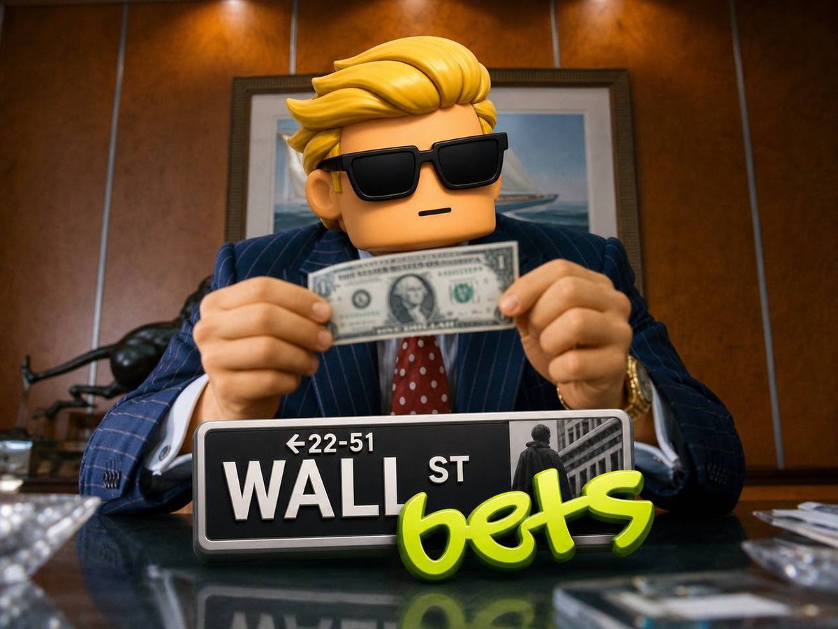 wsbOfficialRh's tweet photo. @Ministerr Time to yolo in $WSB https://t.co/8chyyHQ7qc