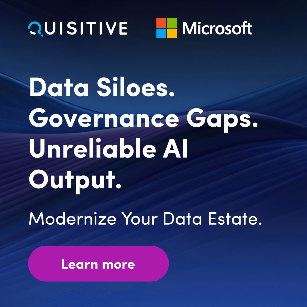 BeQuisitive's tweet photo. Address the gap holding you back, and build a stronger foundation for analytics, governance, and AI. See how we can help you modernize your data estate. 👉 https://t.co/206zgWFY8I https://t.co/BnHFqHJo37