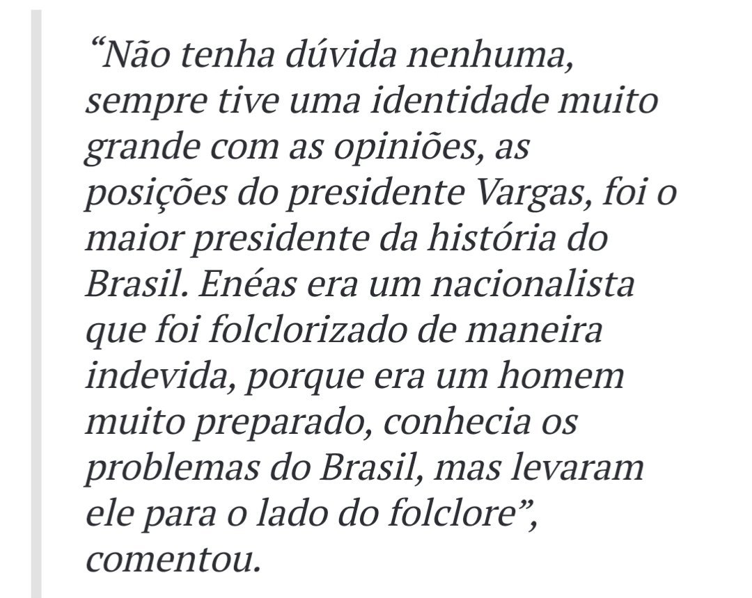 CentralAldo27's tweet photo. O ÚNICO candidato que defendia o legado e as ideias de Enéas, e que esteve em seu velório, se chamava Aldo Rebelo.

Agora, depois daquela covardia criminosa do STF+Família Caldas+PT, esquece.

Votaremos no Caiado, mas sabendo que o Brasil de 2030 será ainda + difícil de reerguer. https://t.co/Je4Im5M9Bo
