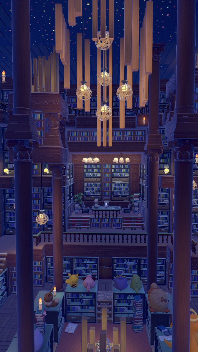 YakebaN's tweet photo. #ぽこあポケモン #ぽこポケ

大図書館(縦長) https://t.co/eJsvhWlF9y