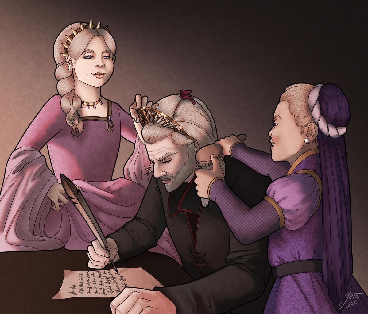 acervomaeker's tweet photo. bônus !!
Daella e Rhae Targaryan seriam Morning e Gray Ghost https://t.co/AjFUp7voNP