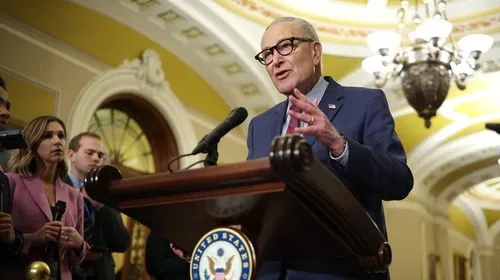 BurstUpdates's tweet photo. DEMS BACKED OFF GOVT SHUTDOWN, FUND THROUGH NOV 11

Fox: "House Democrats relented to Republicans- It also marks the end of months of concerns that House Minority Leader Hakeem Jeffries, D-N.Y., and Senate Minority Leader Chuck Schumer, D-N.Y., would again shut the government down for political gain as they vie for control of Congress."

Dems decided it was bad facetime to shutdown before the midterms.

Thune: "my hope is that this effort proves that government shutdowns serve no one, and we should quickly complete our work on the fiscal year 2027 appropriations process."

Complete work? Save America Act?

#GovernmentShutdown, #Midterms2026, #Dems, #GOP, #CR,