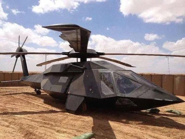 blackstarops's tweet photo. the silent hawk, heavily modified and highly classified stealth variants of the sikorsky mh-60 black hawk helicopter (as shown in the film ‘zero dark thirty’)

publicly revealed in 2011 after one was damaged during the raid on osama bin laden’s compound https://t.co/mZjGW4gMW8