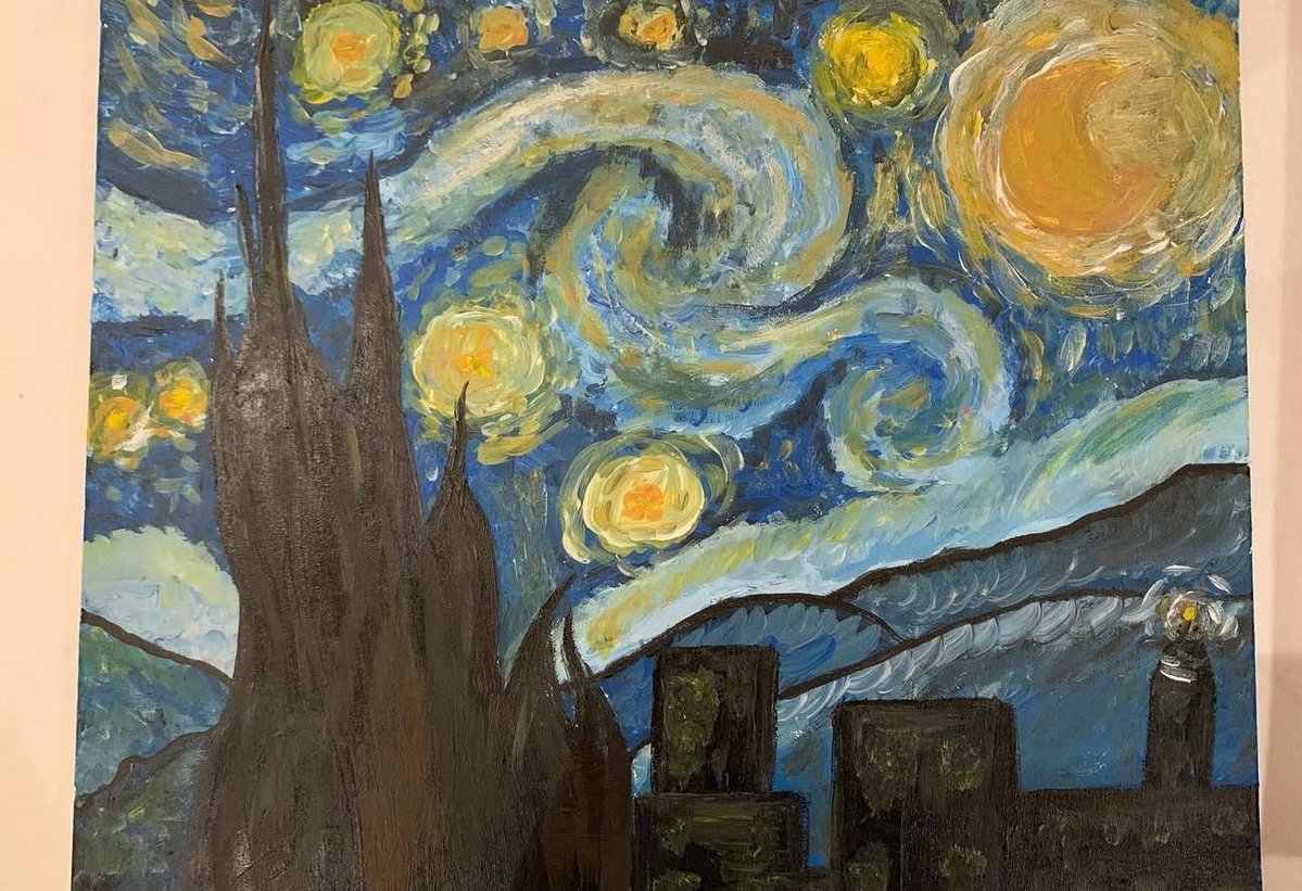 yatorinee's tweet photo. Famous paintings redrawn by me ❤️ https://t.co/dxvyuPibRe