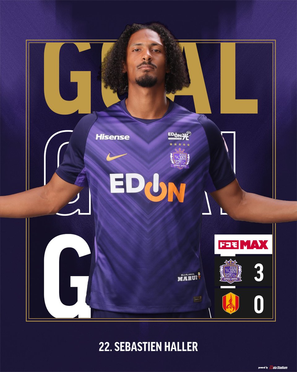 sanfrecce_SFC's tweet photo. 𝑮𝑶𝑶𝑶𝑶𝑶𝑨𝑳!!!

後半46分
広島 3-0 名古屋

⚽️セバスティアン アレー

#ドコモMAX #すべてのサッカーファンへ
#sanfrecce https://t.co/M6stBEYbF0