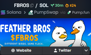 fbros_sol's tweet photo. Updated DEX Screener!

CA: 5EHz51kdjgqmq7SH287DihsKZ2GkjziWLUpfpdrVpump https://t.co/mVbM4NkUYo