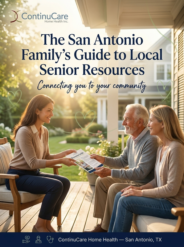 ContinuCareSA's tweet photo. From transportation programs to meal delivery, San Antonio has more senior resources than most families realize. Our team keeps a running list of trusted local programs to share with every patient. Ask ContinuCare for our full San Antonio senior resource guide. #SanAntonioSeniors https://t.co/UPfRtlnw7O