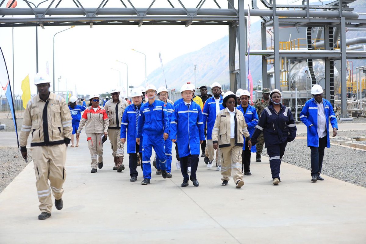 PAU_Uganda's tweet photo. “Following the Final Investment Decision in February 2022 for the Tilenga, Kingfisher and EACOP projects, the Government, investors, contractors and Ugandan professionals have worked together to bring these projects to this important stage,” said Ms. @irenebateebe, PS at the @MEMD_Uganda.

#CreatingLastingValue #UgOilJourney