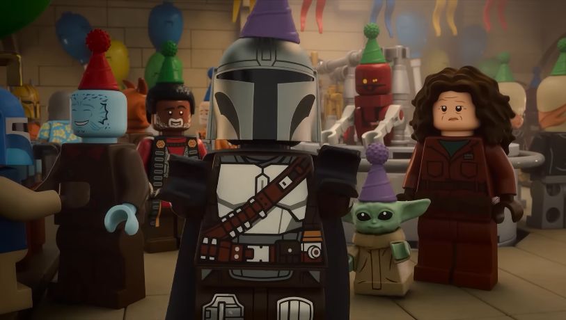 StarWarsRenmei's tweet photo. アニメ『LEGO マンダロリアン』感想

期待通りの面白さ！
LEGOアニメらしいイジリとおふざけを入れつつ、シリーズを振り返る内容で、笑いながら復習できる良作
シリーズの魅力が詰まっている！

実写では見られない豪華キャストの集結があり、���うこれが『マンダロリアン』の集大成作でもいいかも https://t.co/S56W7FeDvh