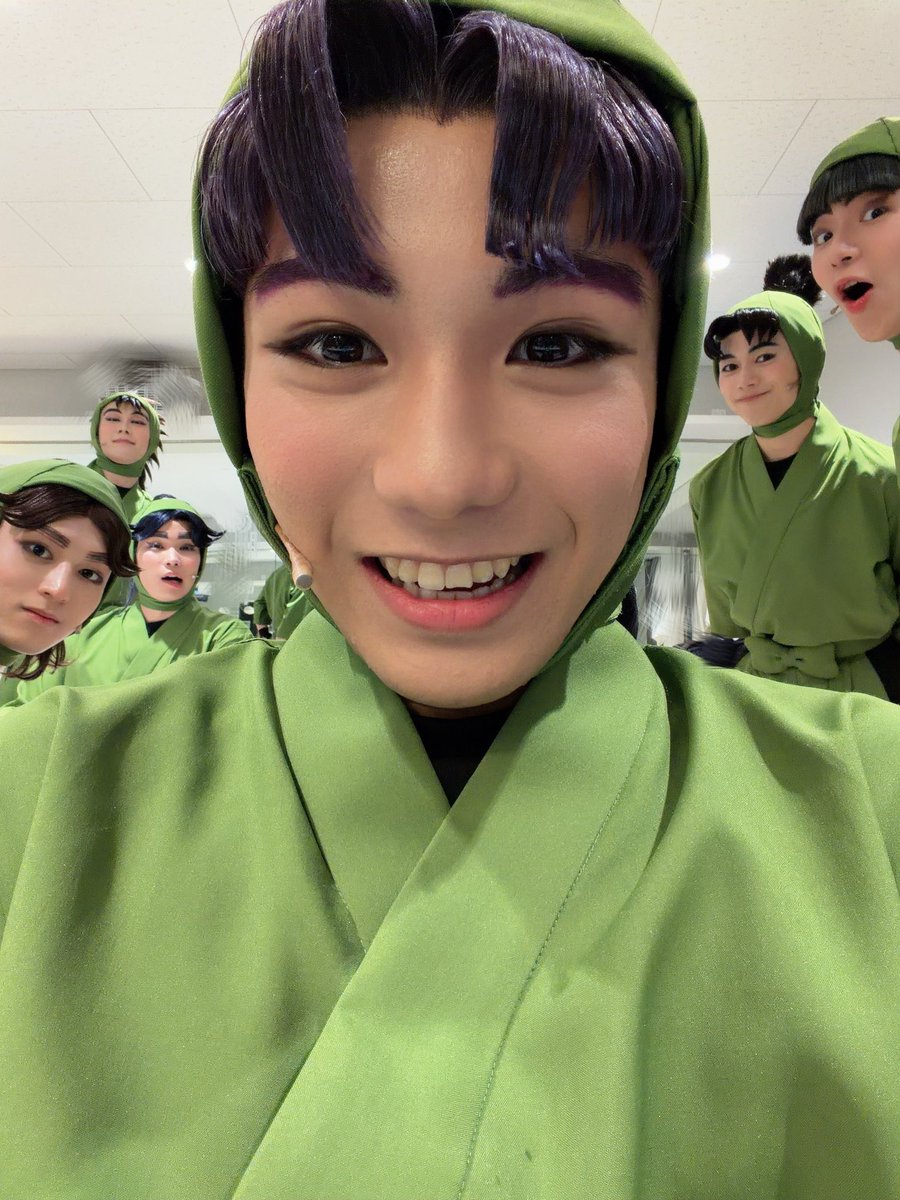 koki_ckie's tweet photo. #忍ゲキ 兵庫公演初日！
無事開幕しました！

写真はちっこい僕のなかまたち。

兵庫盛り上がっていくぞー🔥🔥🔥 https://t.co/YAhSW08IHY