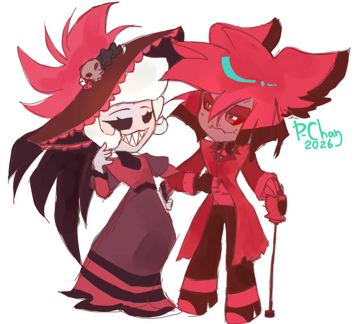 dunnokiddo07's tweet photo. Don't You Forget 🌹 #art #hh #hazbinhotel #funart https://t.co/q3a3MbPUve