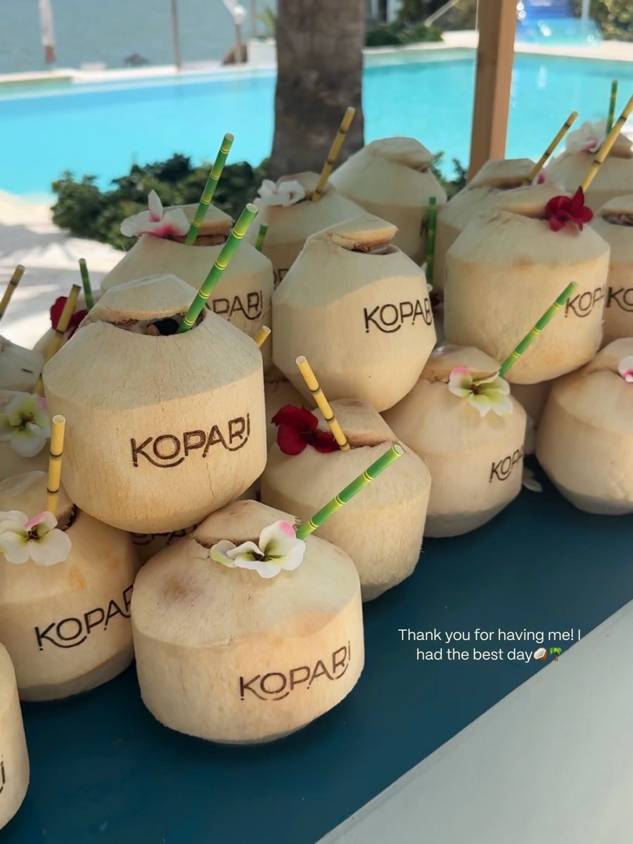 nachorey04's tweet photo. What a time! Huge thanks to @koparibeauty for hosting me at your pool party. Loved connecting with amazing people, soaking up the Miami sunshine, and celebrating one of my favorite beauty brands and its incredible team. Love you so much! https://t.co/ZvLHCFcaHr