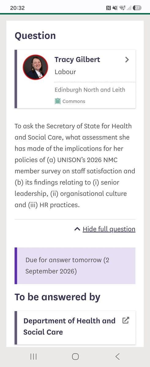_nmcwatch's tweet photo. NMC ongoing performance failings, including concerns over its management of registrant fees, being questioned by MP's Bradley Thomas and Tracey Gilbert today. #regulatenotlitigate #workplaceculture #regulatenotlitigate #reformNMC https://t.co/JfGACGb5ge