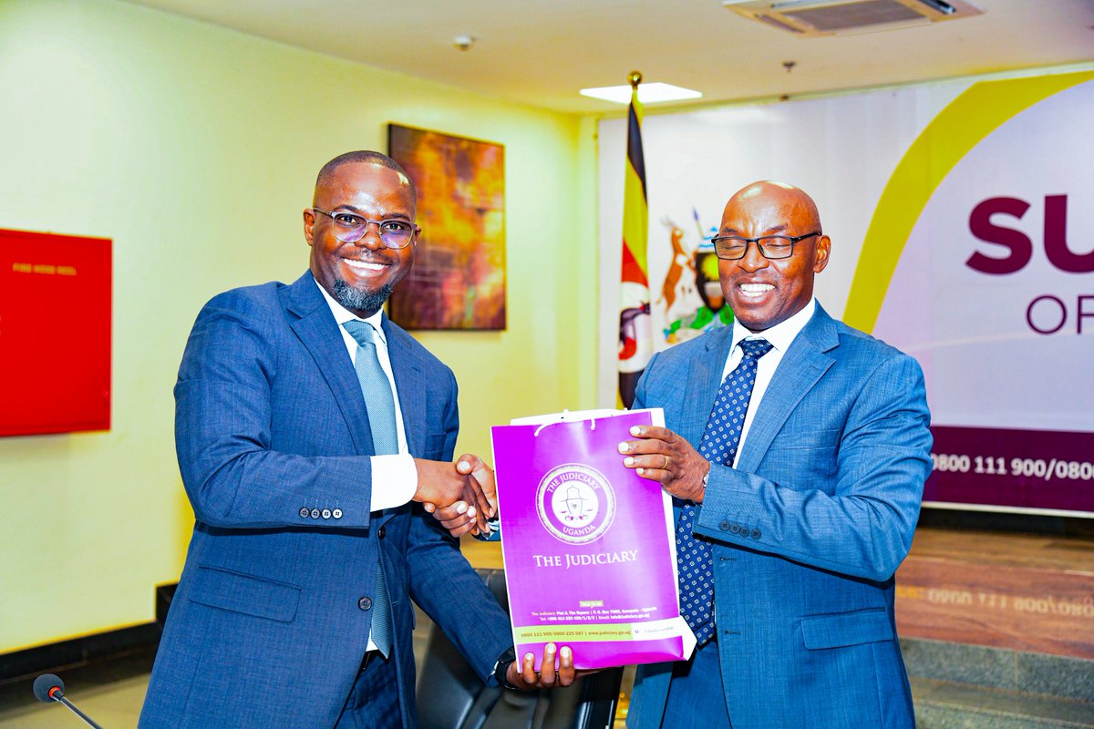 EmmaCounsel's tweet photo. It was an honor yesterday being part of a delegation of the Legal and Parliamentary Affairs Committee meeting with the Chief Justice and Judiciary Top Mgt. The meeting was intended to among others discuss the efficient delivery of Justice to Ugandans. https://t.co/EQDjabX51G
