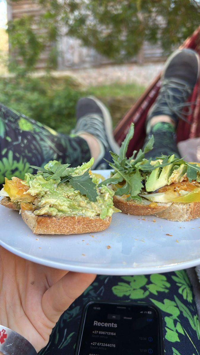 scarletnguni's tweet photo. Lunch break in the hammock… simple bliss 💚

Totally under the Barrydale spell!

#discoverOverberg https://t.co/xXQVhWOQJP