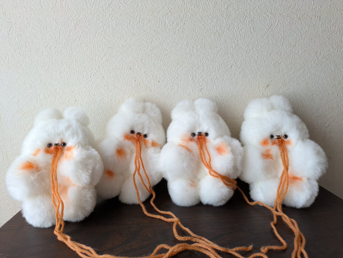 marumimi2021's tweet photo. ナポリタンでちゃってるようさぎさんぬいぐるみは各地のPOPUPや不定期のOnlineshopで販売して���す🍝🌟

XよりもInstagramの方が頻繁にお知らせしてるのでよかったらInstagramもチェックお願いします☺️☺️

Instagram→https://t.co/xL9mpYlATC

#毛绒玩具  #ぬい活 
#ぬいぐるみオーダー
#ぬいぐるみ https://t.co/x40Wqv0UAL
