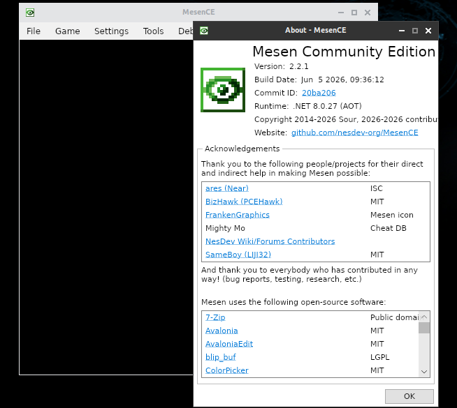 ArchiveOS's tweet photo. MesenCE (Mesen Community Edition) – a multi-system emulator (NES, SNES, GB, GBA, PCE, SMS/GG, WS) for Windows, Linux and macOS. https://t.co/s8yolwEwPF #nintendo #pcengine #linux #osx #windows #game #emulator https://t.co/RSPfr7aWMk