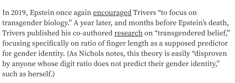 nthe05's tweet photo. @yuriarmpitart @Retoze8 @lostintheswirl Read the actual article, Trivers tried to correlate fetal testosterone with transgendered belief. https://t.co/qSymwzG31m