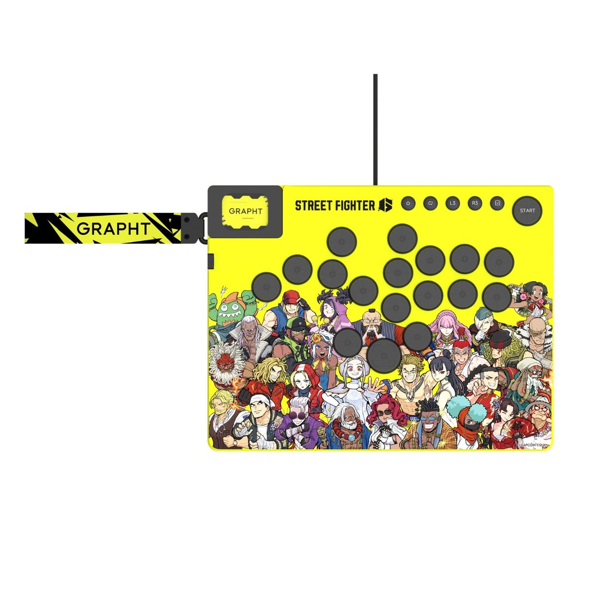 TeamGRAPHT's tweet photo. 『GRAPHT Command Trigger for PC
ストリートファイター 6 Edition』4種は
#TGS2026 #GRAPHT 展示ブース（Hall10-C08）で
展示＆試遊を行います🥊🥊

最速でお試しいただけるチャンス！
ぜひGRAPHT展示ブースにご来場ください！

#TGS2026GRAPHT https://t.co/mAWK2P6ZhU