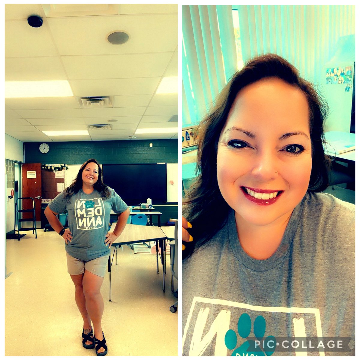 JuliePeter80's tweet photo. Good morning! Back in the building on this 93° day! Still no luck on my classroom wishlist, if you see this please RT, school starts next week! 
#Teachersof𝕏 #TeacherWishlist #clearthelist #bettertogether #twitterlaw #sped #johnclearmylist 
https://t.co/zbfUB7Y8Gq https://t.co/GwuDCEIZ4W