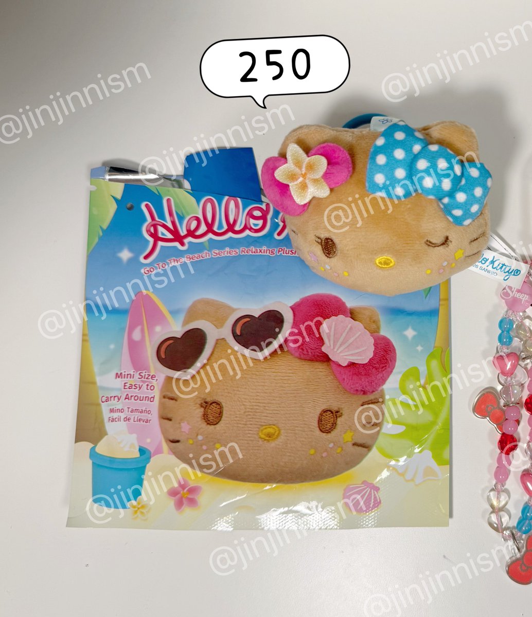 jinjinnism's tweet photo. ส่งต่อ

🎀 hello kitty go to the beach series relaxing
พกจ น้องคิตตี้ผิวแทน wink
แกะดูอย่างเดียว ไม่ผ่านการใช้งานค่ะ

ราคาตามรูปรวมส่ง สนใจ dm
#ตลาดนัดsanrio #ตลาดนัดซานริโอ้
#hellokitty #ตลาดนัดกล่องสุ่ม จุ่มซานริโอ้ https://t.co/fTly7hIv4J