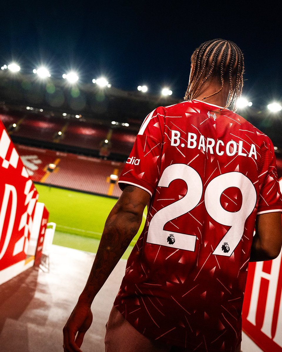 brfootball's tweet photo. Celebrating Bradley Barcola on his 24th birthday.

The winger had 39 goals and 37 assists in three years with PSG.

And now he’s set for a new adventure in the Premier League 🇫🇷🔴 https://t.co/X6DC4WSAWd