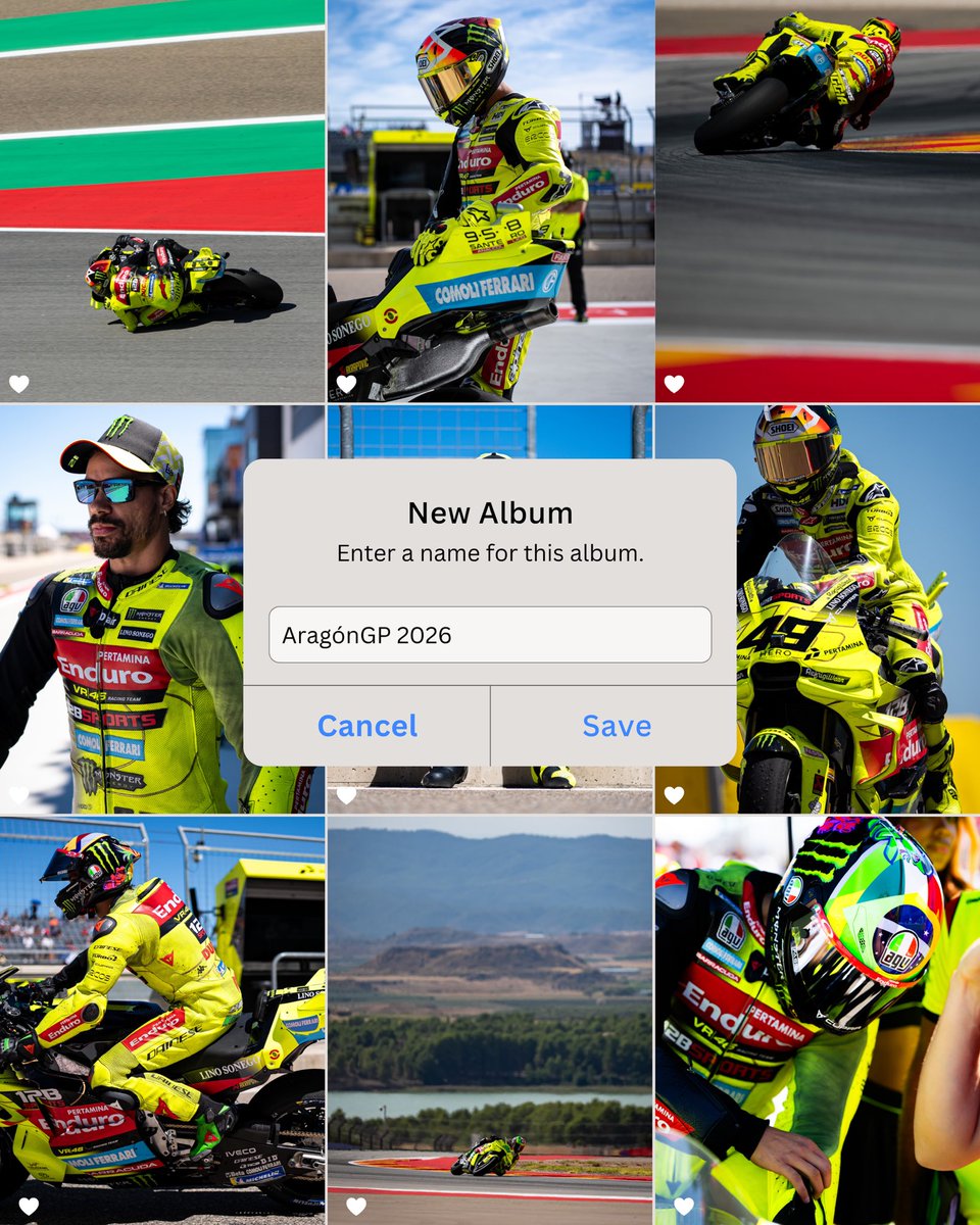 VR46RacingTeam's tweet photo. One GP in the archives, the next one loading 🔜🇮🇹

@ComoliFerrari | #MotoGP #PertaminaEnduroVR46RacingTeam https://t.co/2osra0hNrn