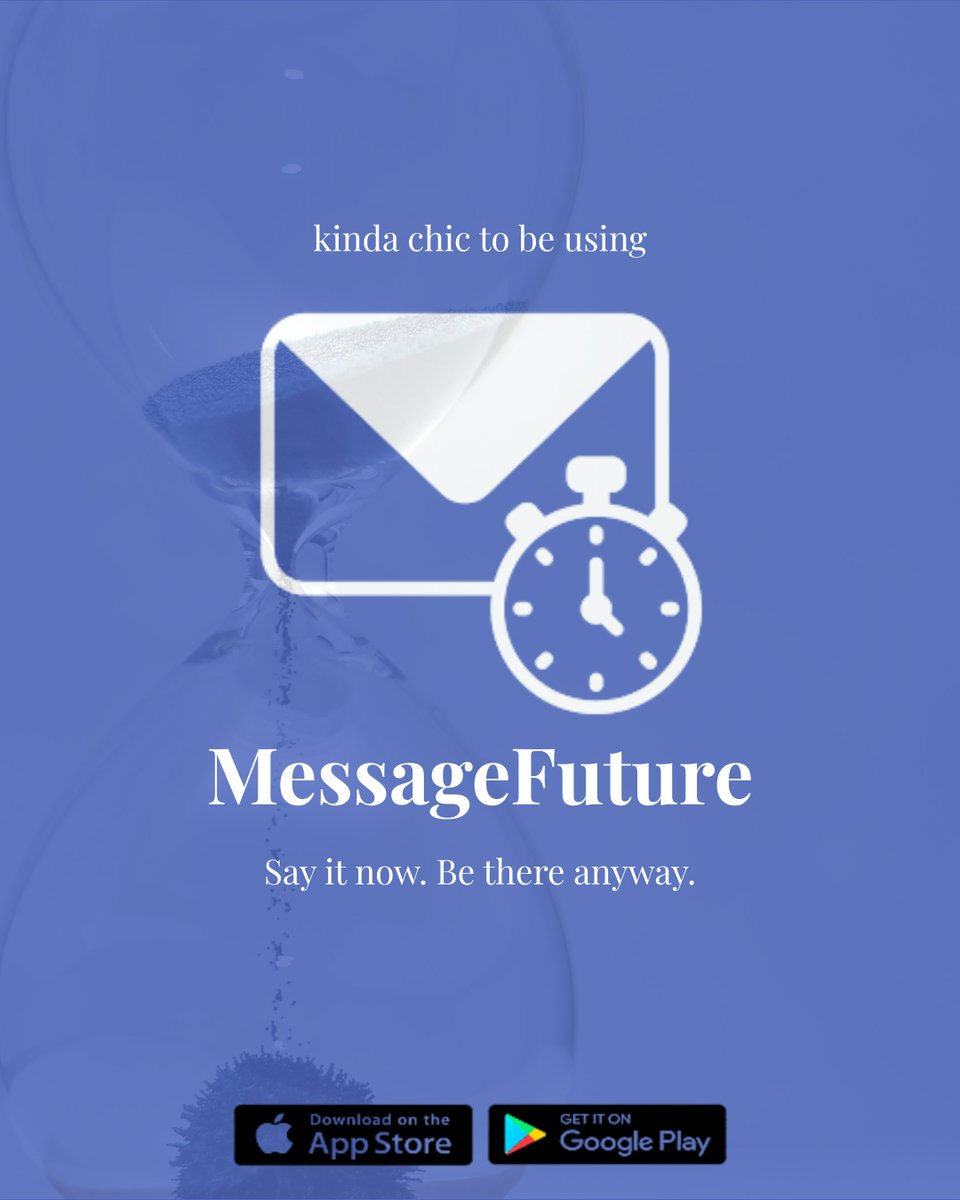 messagefuture_'s tweet photo. Record it, schedule it, or leave it with someone you trust. 
🌐 https://t.co/1QDic4iwKX

#MessageFuture #LiveOniOS #LiveOnAndroid https://t.co/bs0QVLxL7N