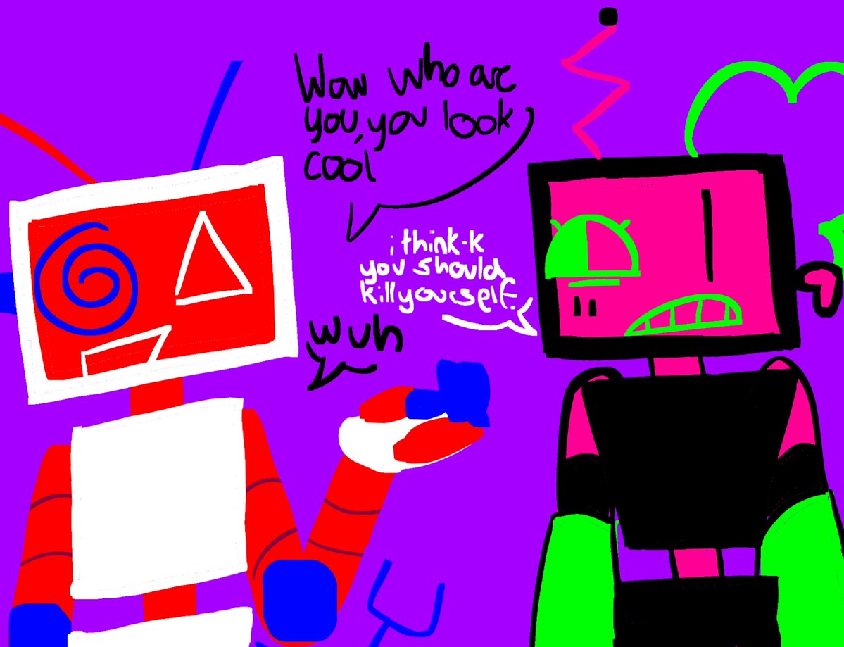 Kitkatzarenice's tweet photo. I just love making the most hideous looking characters https://t.co/7mFfVj0ja3