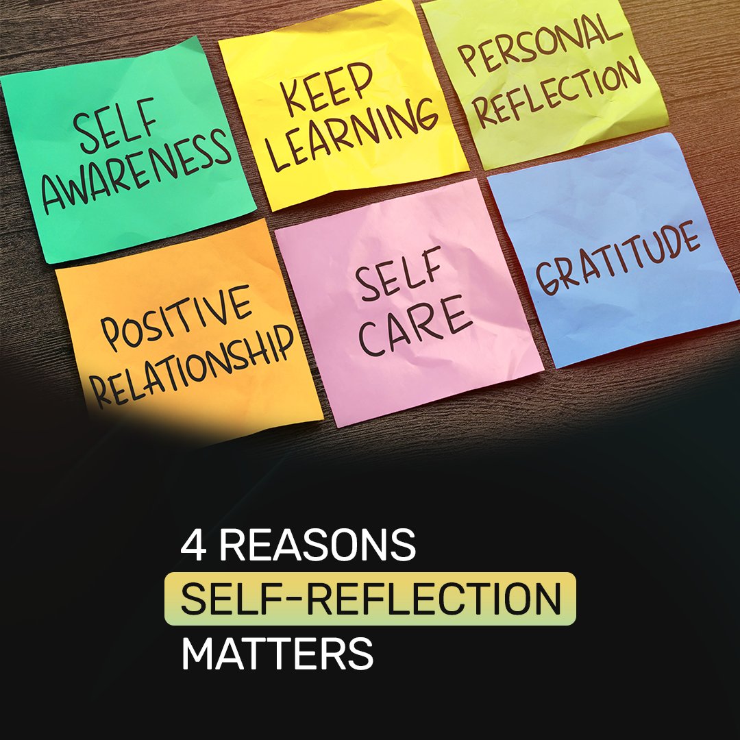 pathwixai's tweet photo. 4 reasons self-reflection matters:

- You notice patterns
- Progress becomes easier to see
- Problems become easier to name
- Decisions feel less reactive

Reflection is not overthinking. Done well, it gives your thoughts structure. https://t.co/brk5QTaRka