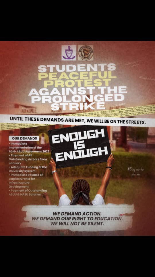 Fe_ran_'s tweet photo. This is getting out of hand. What initially seemed like a facade of what the ASUU strike used to be is gradually becoming a painful reality— one that is threatening the hopes, aspirations, and academic journeys of thousands of Nigerian students. https://t.co/xWlvVTfYXr