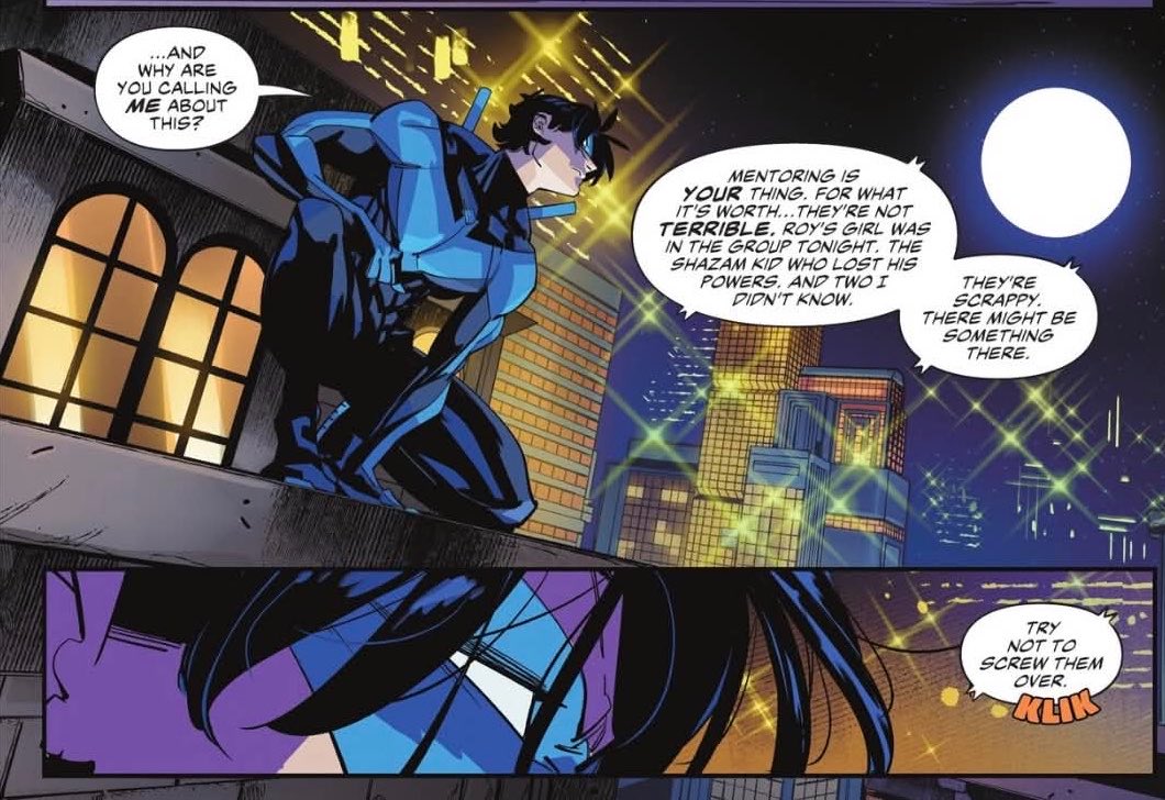 GothAlGhul's tweet photo. Spoilers // TT26 #1
-
-
-
-
LMFAOOOO jason was the snitch ALL ALONG and he let the whole teen titans team (and dctwt) think that it was Nightwing who’s snitched😭😭💔 
THAT’s so in-brand with his ass bro im crying😭🙏 https://t.co/JzT7pEwfeL