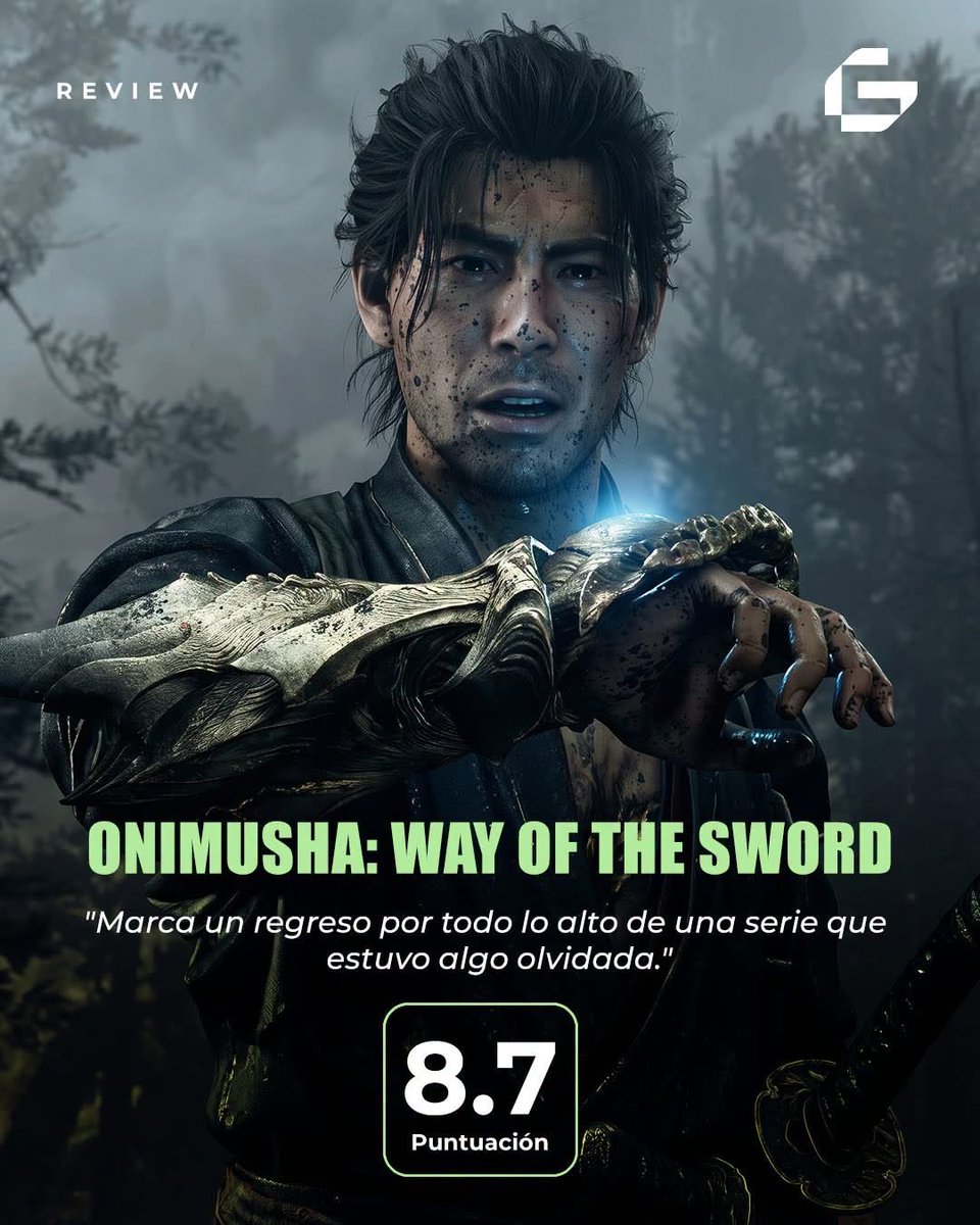 G4mersRD's tweet photo. Review: Onimusha: Way of the Sword. Enlace para leerlo: https://t.co/umu7ZevoZ4 #onimushawayofthesword https://t.co/WGxfkzfCs3