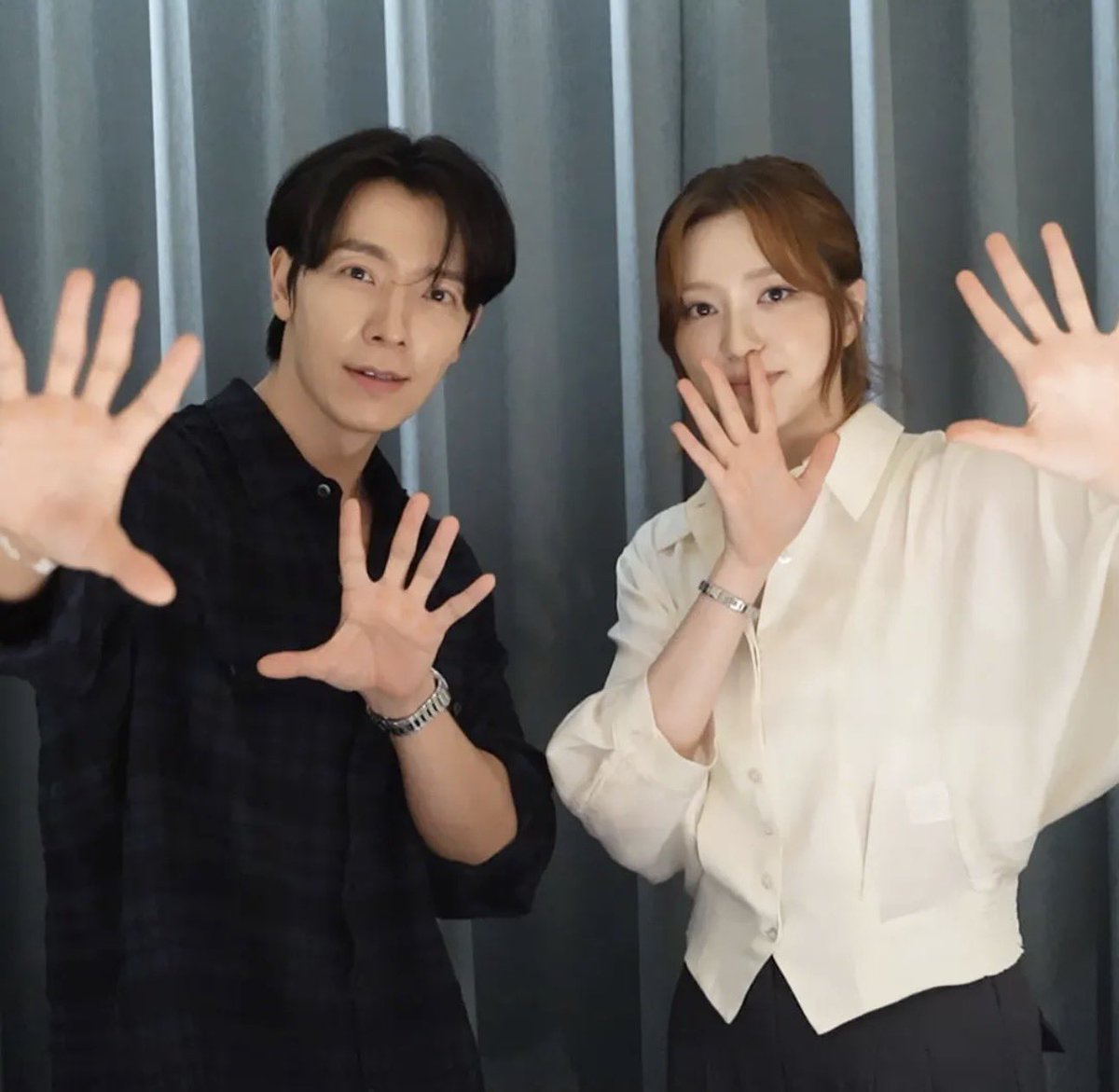 fifipopbase's tweet photo. Donghae teases a special video featuring FIFTY FIFTY’s Chanelle Moon, set to be released tomorrow. https://t.co/wwqS9JIqBb