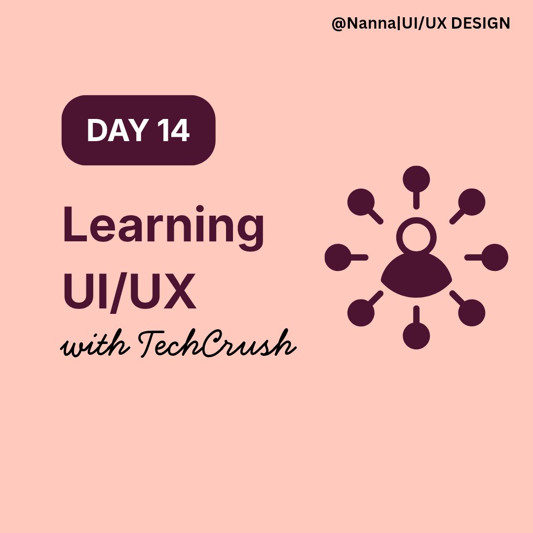 alexjessieee's tweet photo. Day 14 with TechCrush 🍀 
User-Centered Design was a reminder that there’s more to being a designer than creating visually appealing screens. 🌱

#RiseWithTechCrush #LearningWithTechCrush #Tech4AfricansScholarship #UIUX#BuildInPublic https://t.co/lCsDq1A9tb