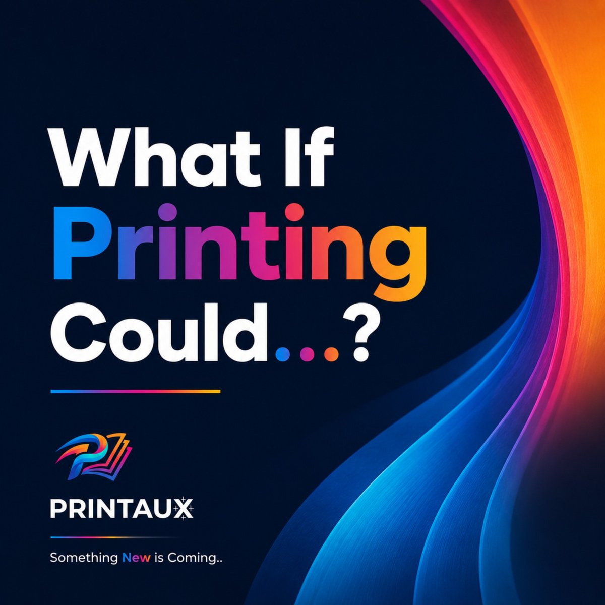 Printaux's tweet photo. What if printing wasn't just something you ordered...

What if it became part of how people experience your brand?

We're building something around that idea.

Printaux. Coming September 7. Anticipate 👇

#Printaux #PrintDesign Happy New Month #Graphicdesign #BusinessBranding https://t.co/EjHt2fTQrL