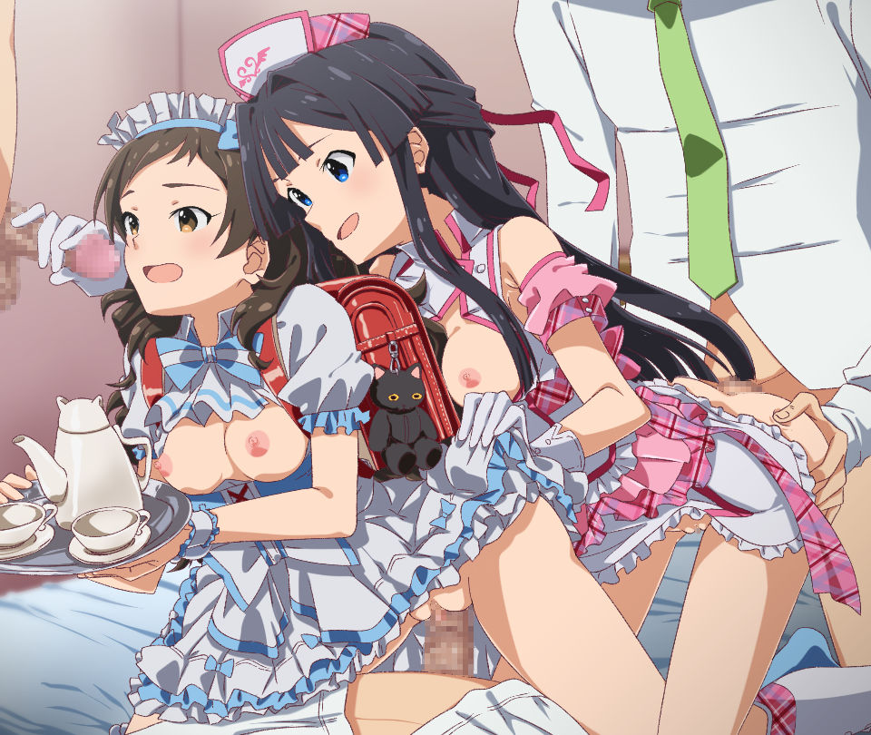 ColomoTen's tweet photo. ご、ご主人様たちっシホね、おやつしっぱいしちゃったからシホをご用意ちてみたの☆
でねアップルパイじゃなくておっぱいとかだけどいっしょに食べようね☆
…あの、終わりましたか？
シホたんだめでちゅよ？じゃぁはじゅかちぃお口やあそこにぶちゅっとお注射の時間ですねー♪
リクエストで描きました https://t.co/0HEG1w6uvr