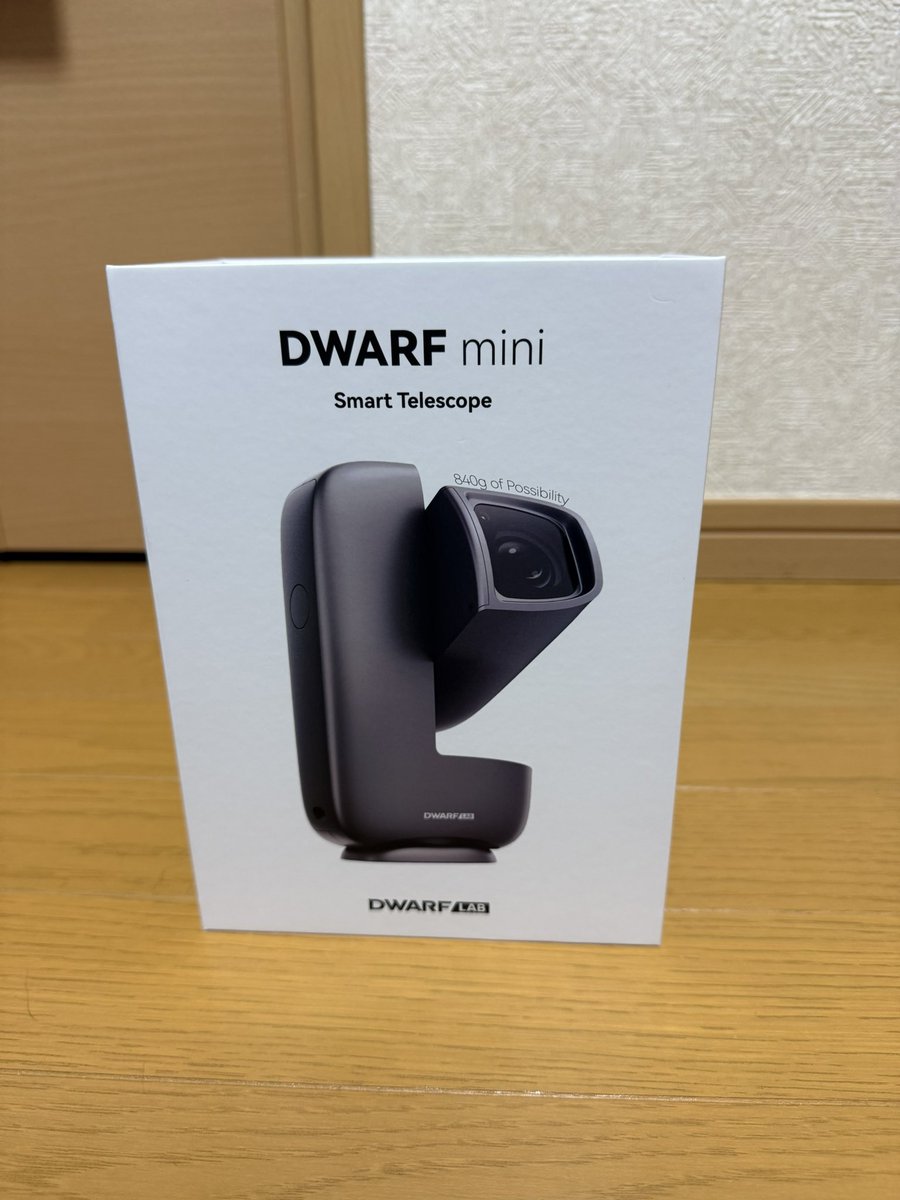 moufumushi's tweet photo. 来たぁぁぁ(^^)
スマート望遠鏡
充電して週末には撮影会だ https://t.co/4HytPJiVh9