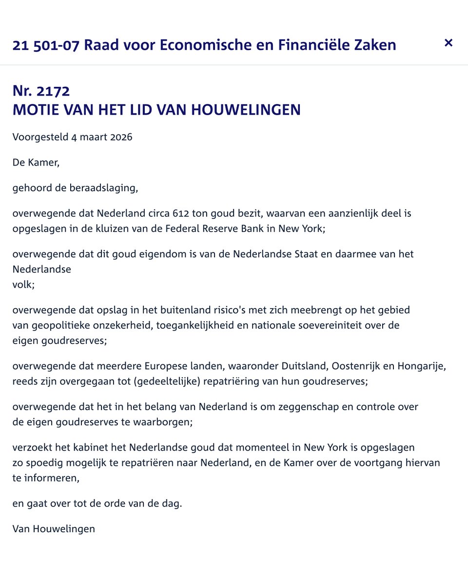 fvdemocratie's tweet photo. De Kamer luistert misschien nog niet naar FVD. De Nederlandsche Bank wel! https://t.co/YUmp95bQJA