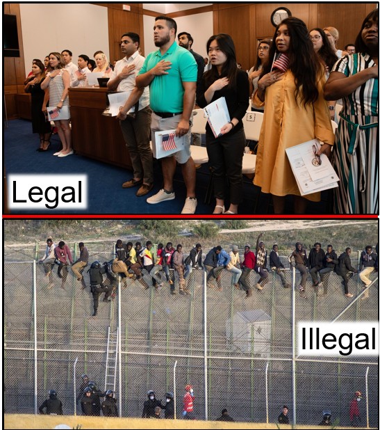 USEP1776's tweet photo. @RepJayapal Illegally entering the U.S. is a federal criminal offense under 8 U.S.C. § 1325, and is titled "Improper entry by alien". For those like Pramila needing to expand their immigration related vocabulary, we recommend starting with these two words.

And then the word "temporary"... https://t.co/7tCji41Nkg