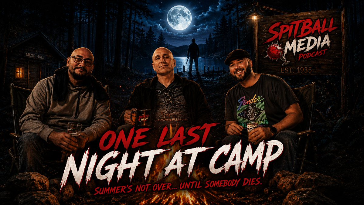 spitball_media's tweet photo. https://t.co/06qgfVpmra
Join us live tonight, 7:30 eastern. We're closing out summer discussing summercamp/summertime slashers https://t.co/fhOHqyRFuv