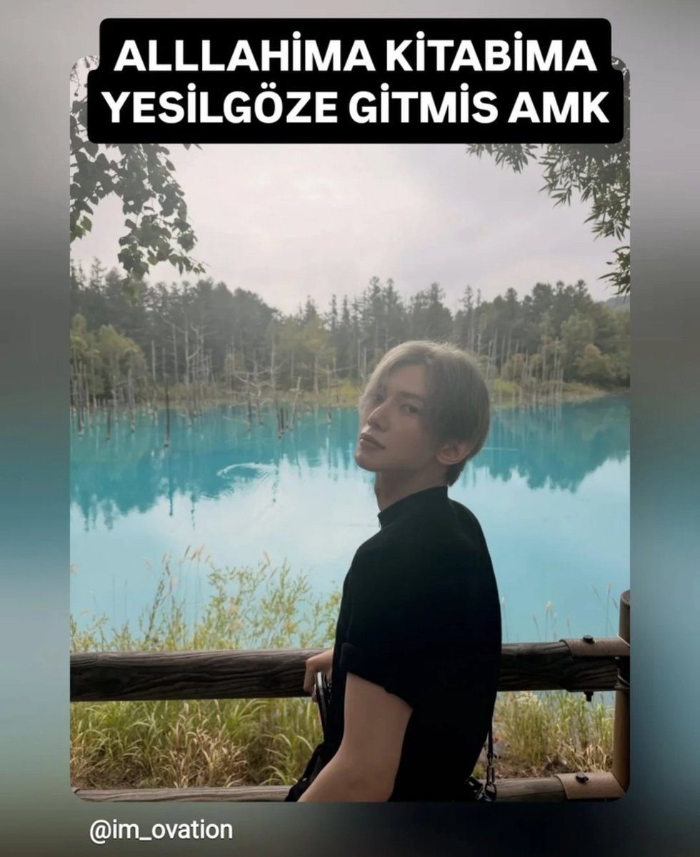 ssoguknevaleee's tweet photo. yeonun istanbulu gezemeyip yesilgözü gezmek icin türkiyeye gelmesi❤️ renkler ve zevkler tartısılmaz https://t.co/vPWCJKNfy0