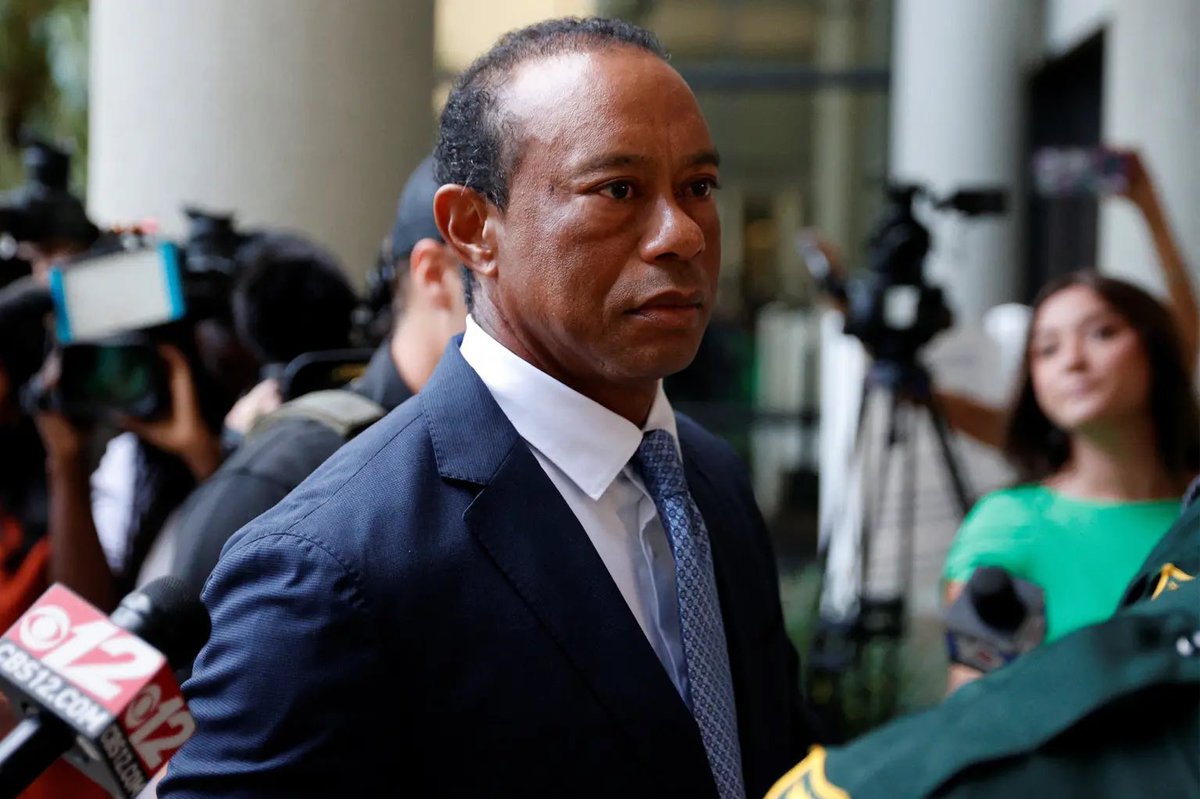NUCLRGOLF's tweet photo. 🚨🐅👨‍⚖️ #BREAKING — Tiger Woods will have his drivers license suspended for 5 years after pleading guilty to reckless driving and refusal to submit to a lawful test after his crash on Jupiter Island, Florida, back in March. @TWlegion https://t.co/WtmBBv6bkd