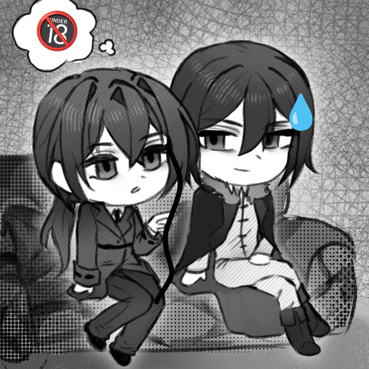 her_on_'s tweet photo. 💘#bsd #bsdfyodor #bsdoc #heron #fyozz https://t.co/xaTWnH70EX