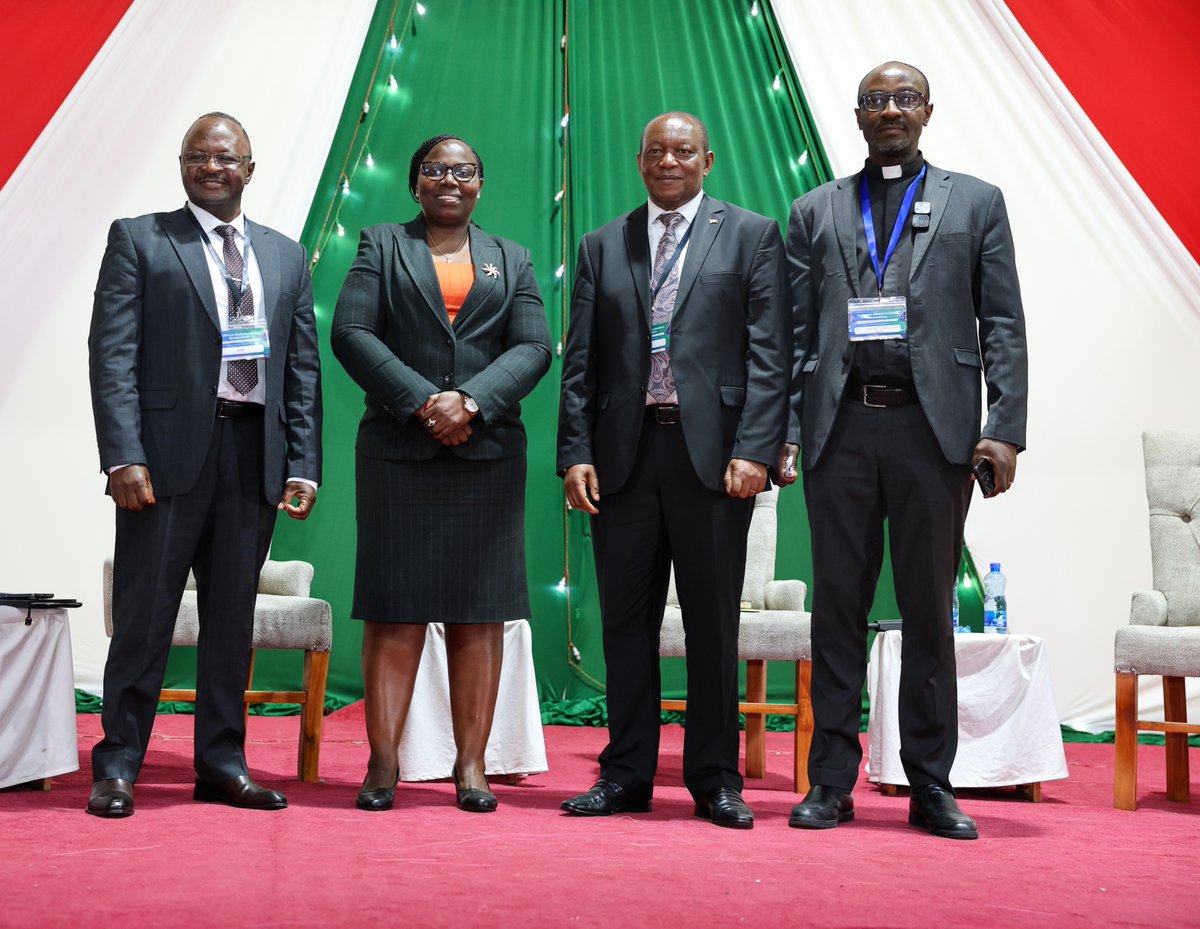 IEBCKenya's tweet photo. The convention seeks to assess the readiness of constitutional bodies with electoral and security mandates, identify key risks that could undermine democratic, credible and peaceful elections  and develop appropriate mitigation measures. 
It also provides a platform for stakeholders to formulate strategies, actions and commitments aimed at safeguarding the integrity of democratic outcomes before, during and after the 2027 electoral cycle.
#MombasaShow2026 #YourVoteYourVoice #2027GE