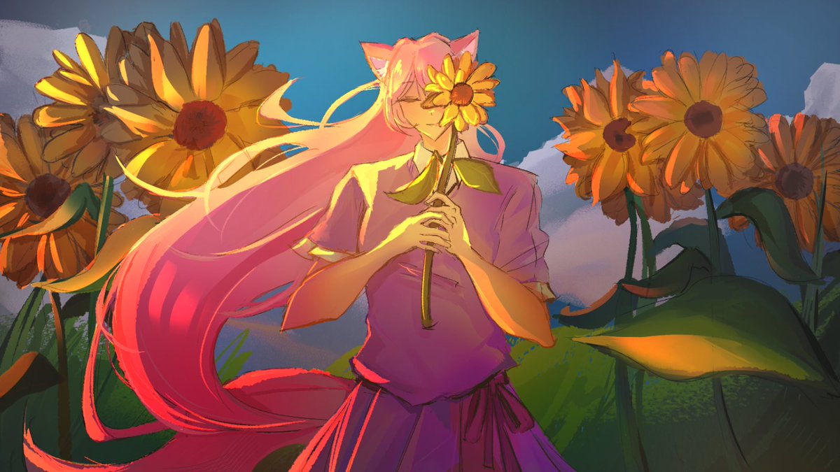 TimelyMCSR's tweet photo. timely 102 🌸 go my sunflowerzzzz!!
tried a different style and I think it turned out walright but I CANT DRAW HAIRRRRR
 
#mcsrfanart https://t.co/hvSGJ3GrRy